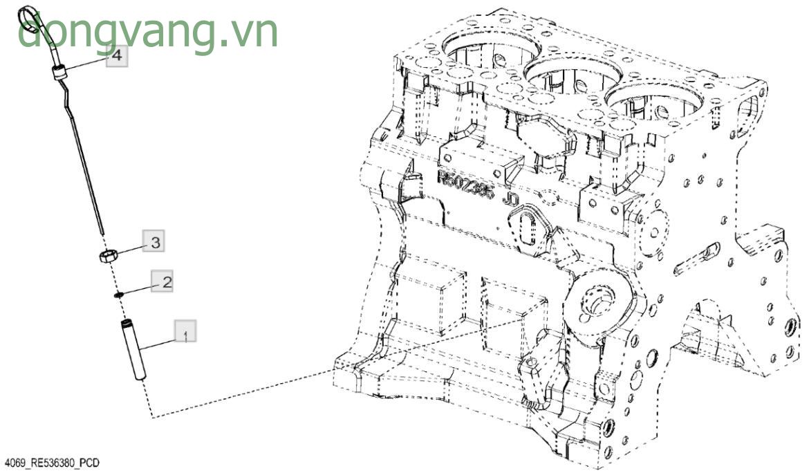 4069 Engine Oil Dipstick - ST638228